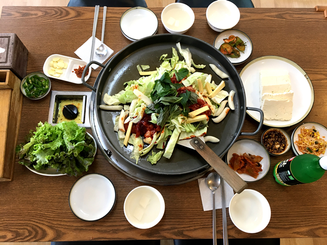 전통손두부닭갈비